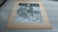 Vintage Hockey 1960 Photos Journal Collée Béliveau 010822-Bac110