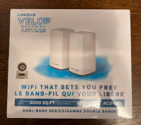 Linksys Velop Whole Home Mesh WiFi System, 2-Pack, Brand New