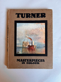 Antique Book f. Turner Masterpieces in Colour
