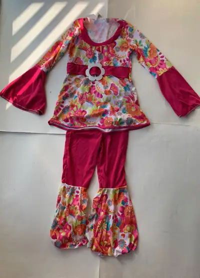 7-8 ans - Costume de hippie pour enfant - BON ÉTAT, View more