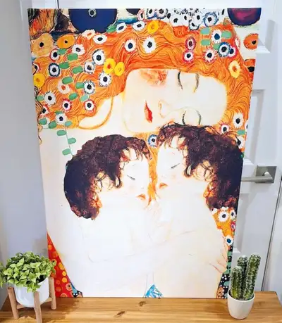 ✴️ BEAU CADRE 69 CM X 99 CM DE STYLE GUSTAV KLIMT, View more