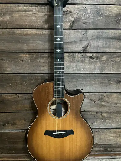 Beautiful Taylor 614ce WHB Builders Edition. These are $6,000 new. Flamed maple back and sides. Ther...