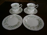 PARAGON 'DEBUTANTE' TEACUPS WITH SIDE PLATE AT $12.00 EACH