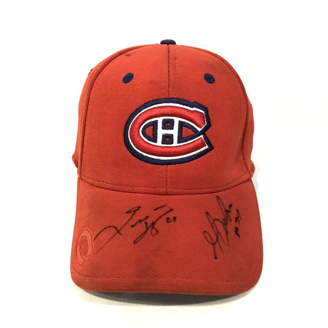 MONTREAL CANADIENS SIGNED NHL FITTED HAT CAP AMERICAN NEEDLE  dans Hommes  à Ville de Montréal - Image 2