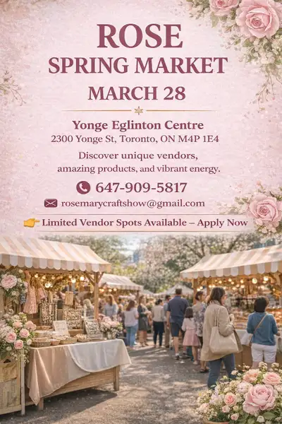 vendors wanted spring market, View more