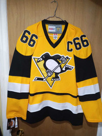 1984 Mario Lemieux Pittsburgh Penguins NHL ccm jersey sz xl nwt