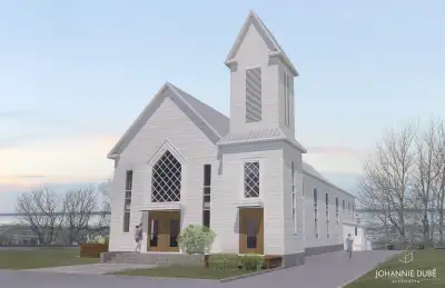 Description de l’immeuble Ancienne église reconvertie en 2019 (tout est neuf). Superbe 5 ½ de style...