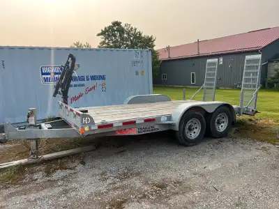 Mint condition 2020 N&N HD trailer Heavy duty trailer for rent. 16 ft long and 80 inches between whe...