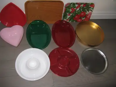 Assorted Trays Lot of 7 New and Used, View more