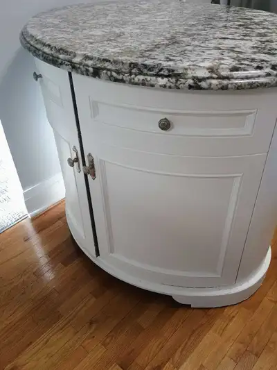 Kitchen Island with Granite Top, View more