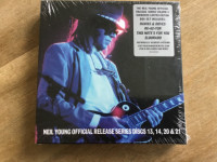 Neil Young Official Release CD series Discs 13, 14, 20 & 21. New