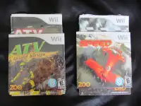 Wii games, ATV Quad Kings & Speed, Lot of 2, NEW