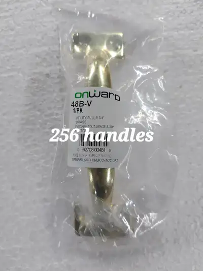 brass handles, View more