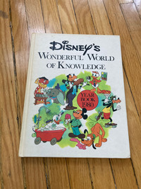 Disney’s Wonderful World Of Knowledge Yearbook 1980 Book 