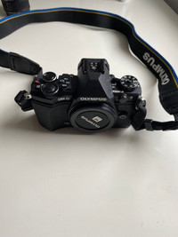Olympus OM-D E-M5 Mark II Camera and Lens