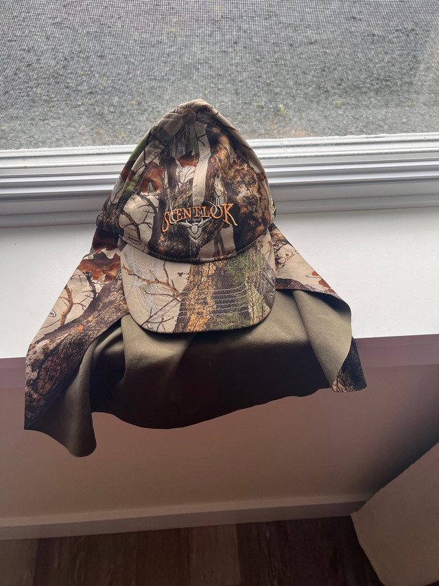 Duel Use Scent-Lock Hunting Cap/Pullover Camo Hat in Fishing, Camping & Outdoors in City of Halifax