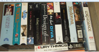 Musical Videos on VHS tapes
