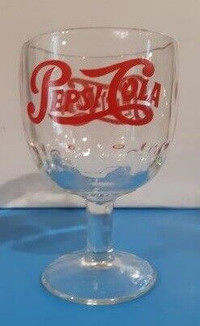 Vintage Pepsi-Cola Glass