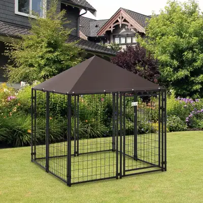 Lockable Dog House Kennel, View more