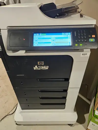 HP LaserJet M4555 Multifunction Printer with 5x trays, View more