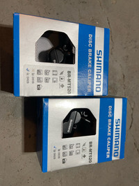 Shimano BR-MT520 4-pot brake calipers - new