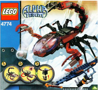 Lego 4774 - Scorpion Orb Launcher