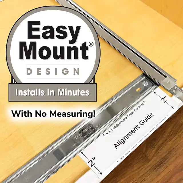 Lynk Professional Roll Out Bin Holder - 10.1 inch x 20.02 inch in Storage & Organization in City of Toronto - Image 4