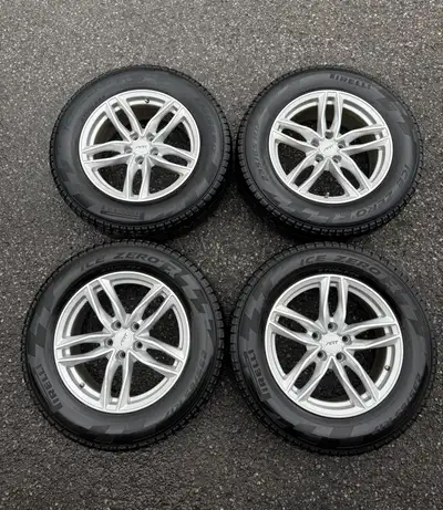 235/65/17 Pirelli Ice Zero FR tires with no repair or damage 6.5/32 tread depth left. Off a 2019 Aud...
