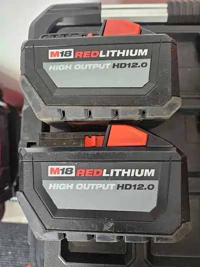 Milwaukee M18 12.0HD High output battery (2), View more