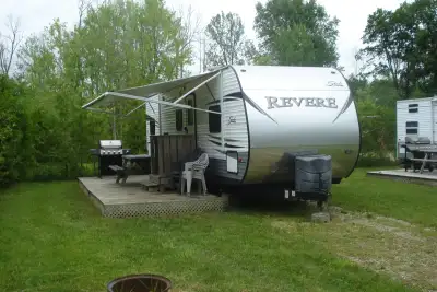 Camping Sauble Beach! includes trailer, site fees, View more