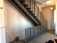 Staircases for sale. Metal, glass, stainless steel