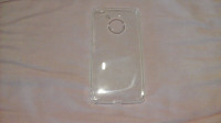 MOTOROLA MOTO G-5 CELL PHONE  CLEAR PLASTIC PROTECTIVE CASE