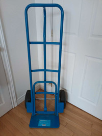 Blue Trolley with extendable support