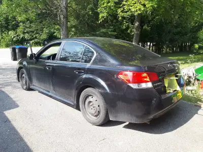 2012 subaru legacy 2.5i. 4 cylinder just over 290 xxx km on it, still being driven so km going up. B...