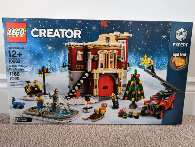 Lego Creator Winter Village Fire Station 10263 in Toys & Games in Oshawa / Durham Region