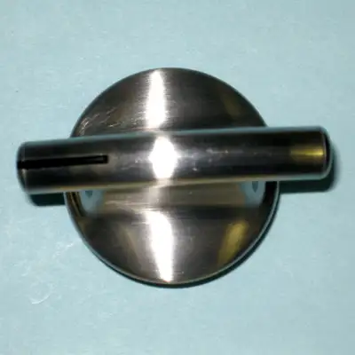 1 BOUTON CHROME, KNOB CHROME NEUF NEW WP7737P245-60, View more