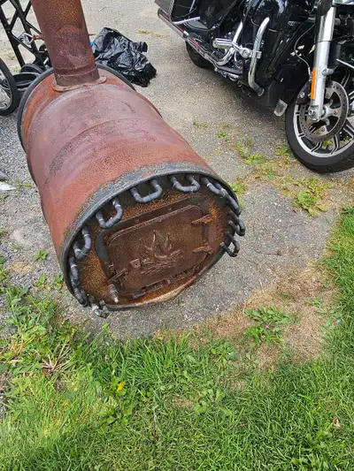 homemade wood burning pool heater , View more