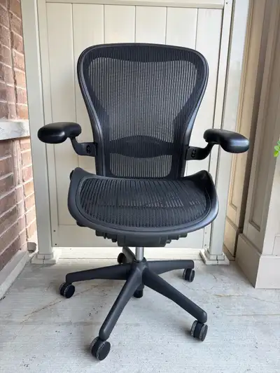 Herman Miller Aeron Ergonomic Executive Office Chair Size C, View more