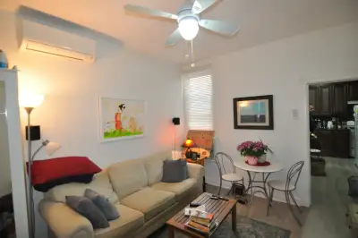 A newly renovated 1 bedroom ground floor apartment for rent at Gerrard Street and Boulton Avenue, ne...