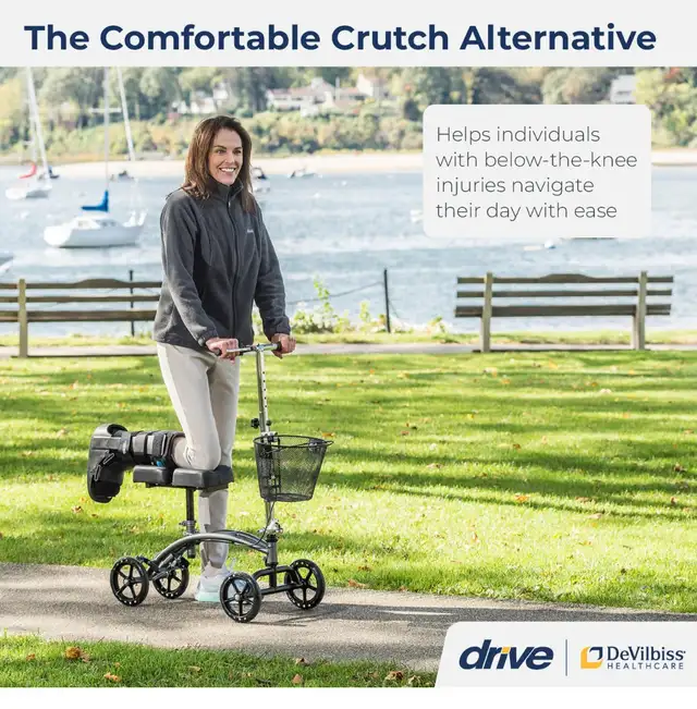 Knee scooter, duel pad for leg injuries in Health & Special Needs in Chilliwack - Image 5