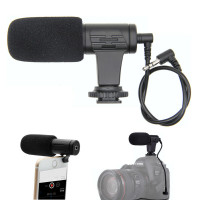 Shotgun  Microphone Recording Video for DSLR Smartphone