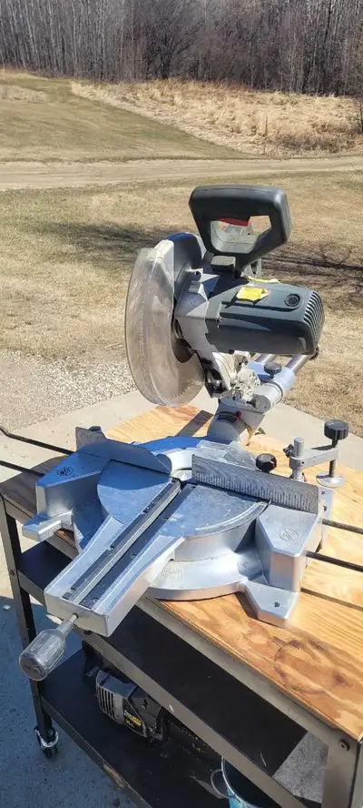 Concept brand mitre saw. Good saw, I just don't use it anymore. Price is $90 obo Located near Albert...