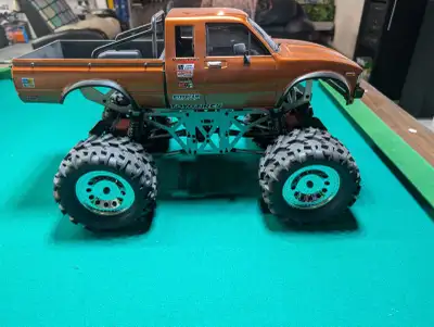 Selling a custom Redcat Ground Pounder RC monster truck! This is a new model. It has large monster t...