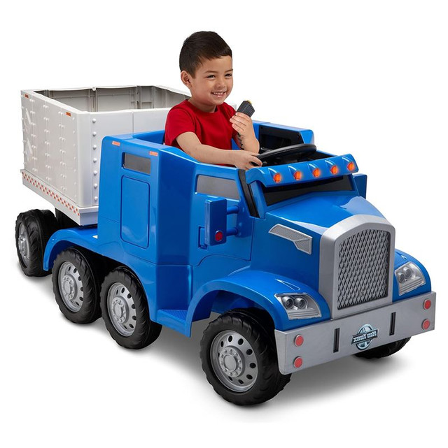KID TRAX 12V SEMI-TRUCK RIDE ON TOY in Toys & Games in Hamilton