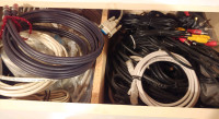 Assorted older type Cables and Connectors