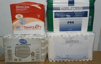 Medical Incontinence Briefs. For sale lots in stock I only have mediums size I have Daytimes times a...