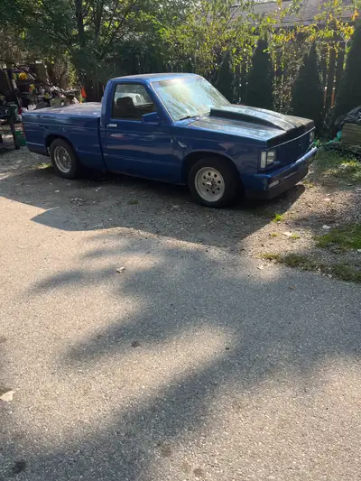 1987 gmc Sonoma s15 pick up for sale or trade,nitrous system not wired in or plumed for fuel, detail...