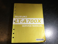 2005-2006 Suzuki LT-A700X King Quad 700 4x4 ATV Service Manual
