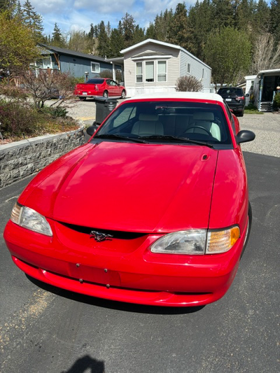 1994 Ford Mustang Convertible, like new, only 55000 Km. 32 years old driven only 1700 Km a year, 3.8...