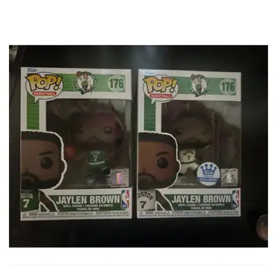 NBA Funko Pop Boston Celtics- Jaylen Brown home and away exclusi, View more